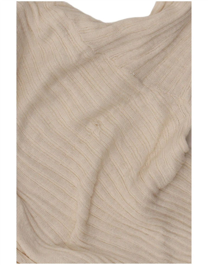 Dugački kardigan pulover Zara za djevojčice 13-14 godina, bež poliester