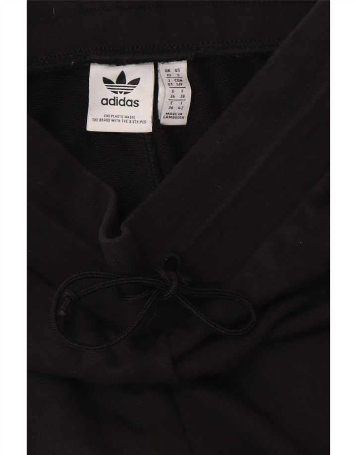ADIDAS Ženska trenirka Hlače Joggers UK 10 Mali crni pamuk
