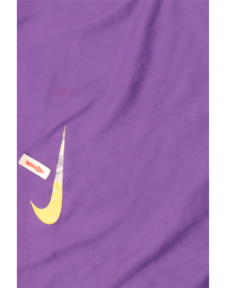 Nike Dri Fit T-Shirt Top srednje ljubičasta poliesterska boja