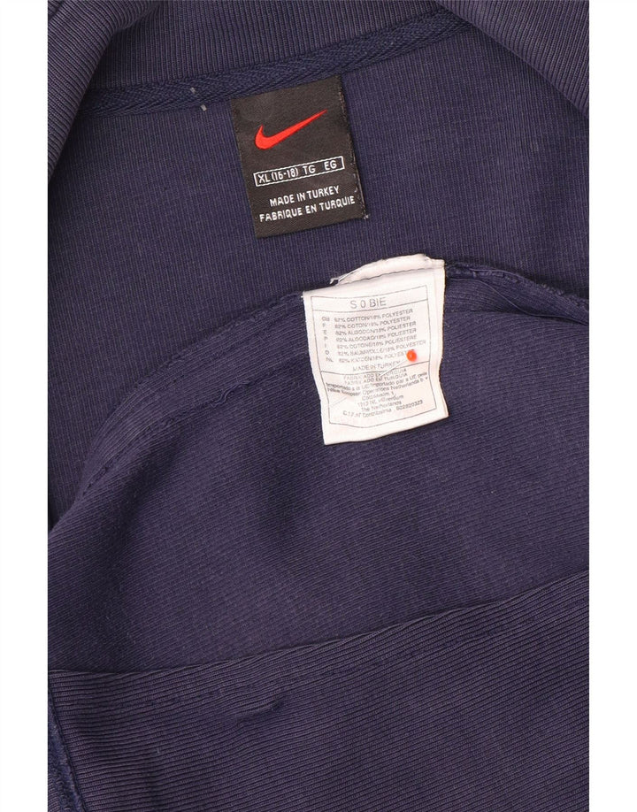 Nike Boys Trenirka Gornja jakna 15-16 godina XL tamnoplava