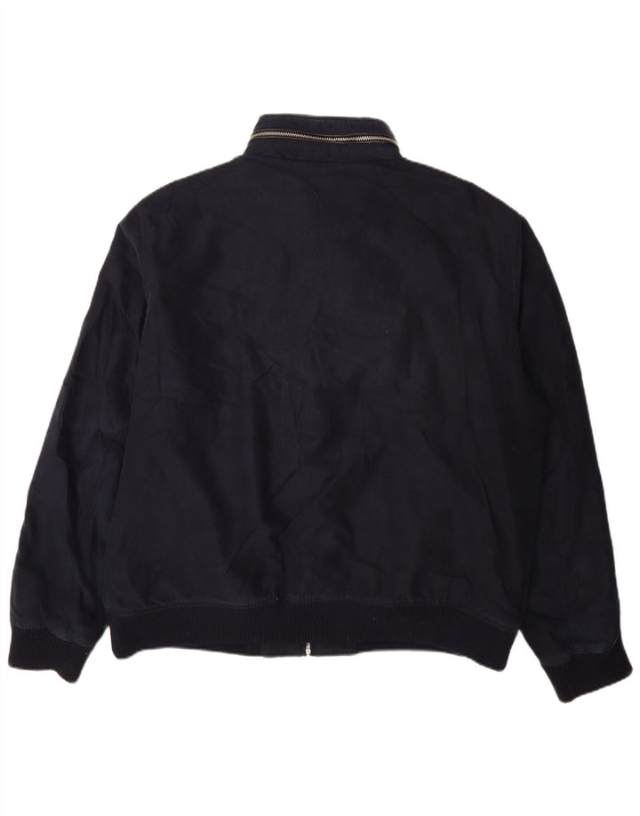 Vintage muška bomber jakna UK 44 2XL tamnoplava