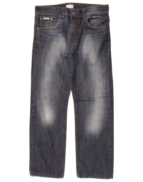 Calvin Klein ženske ravne traperice W30 L29 plavi pamuk