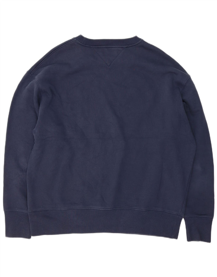 TOMMY HILFIGER Muški džemper od trenirke 2XL tamnoplavi pamuk