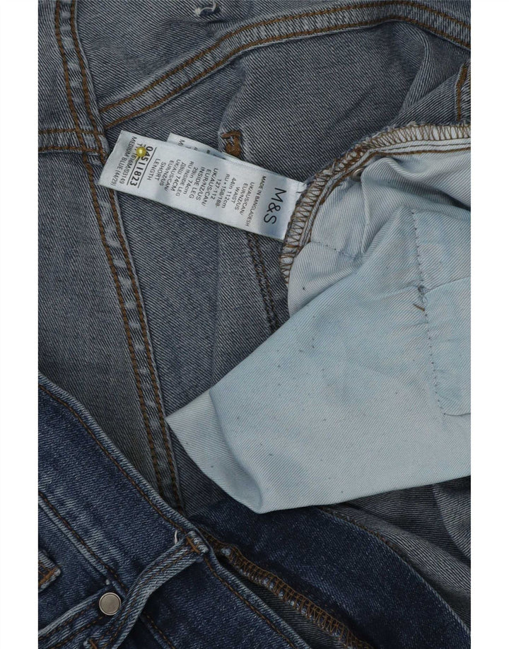 Marks & Spencer muške ravne traperice W44 L29 plavi pamuk