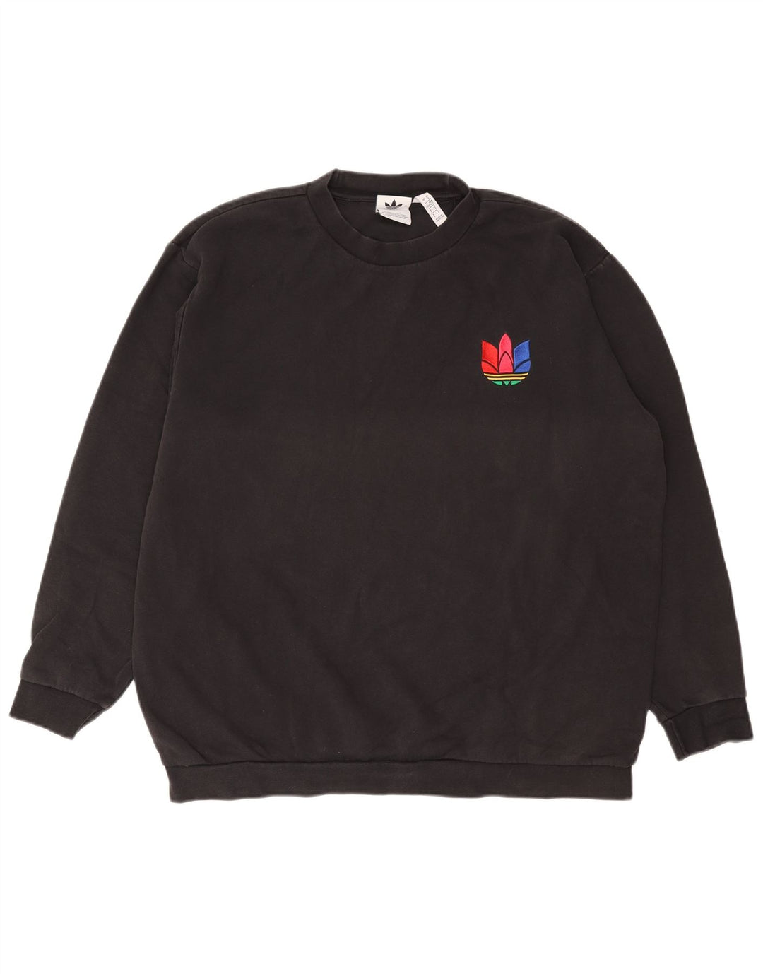 ADIDAS muški džemperi veliki crni pamuk