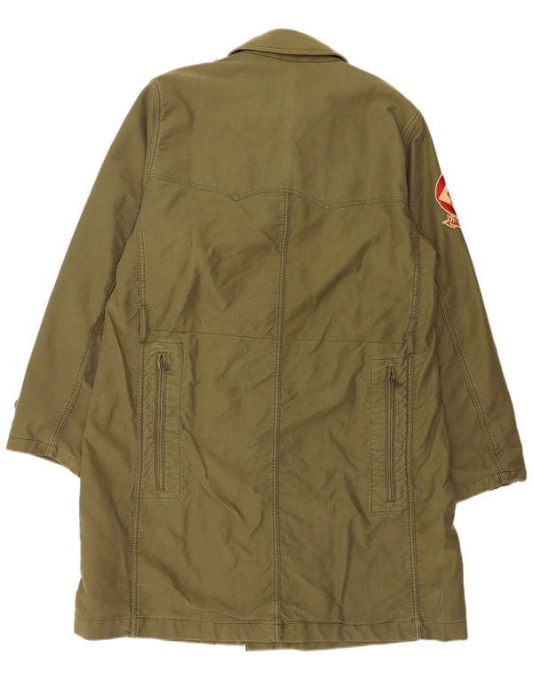 Replay muški vojni kaput UK 40 Large Green Cotton Army