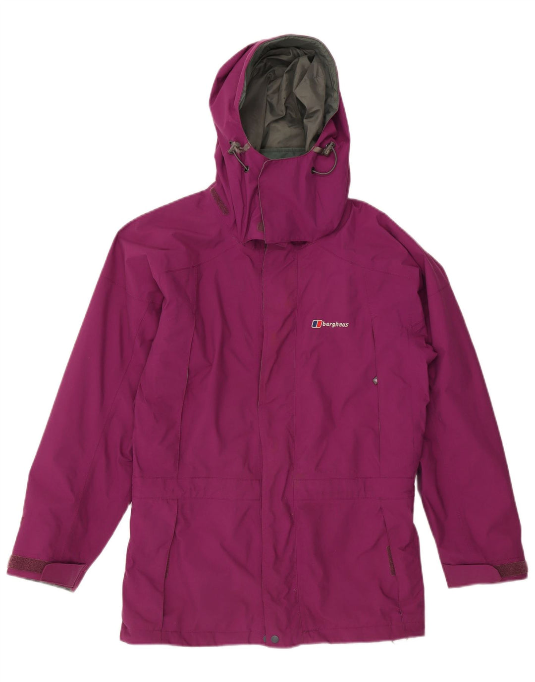 Berghaus ženska kišna jakna s kapuljačom UK 12 Srednje ljubičasti najlon