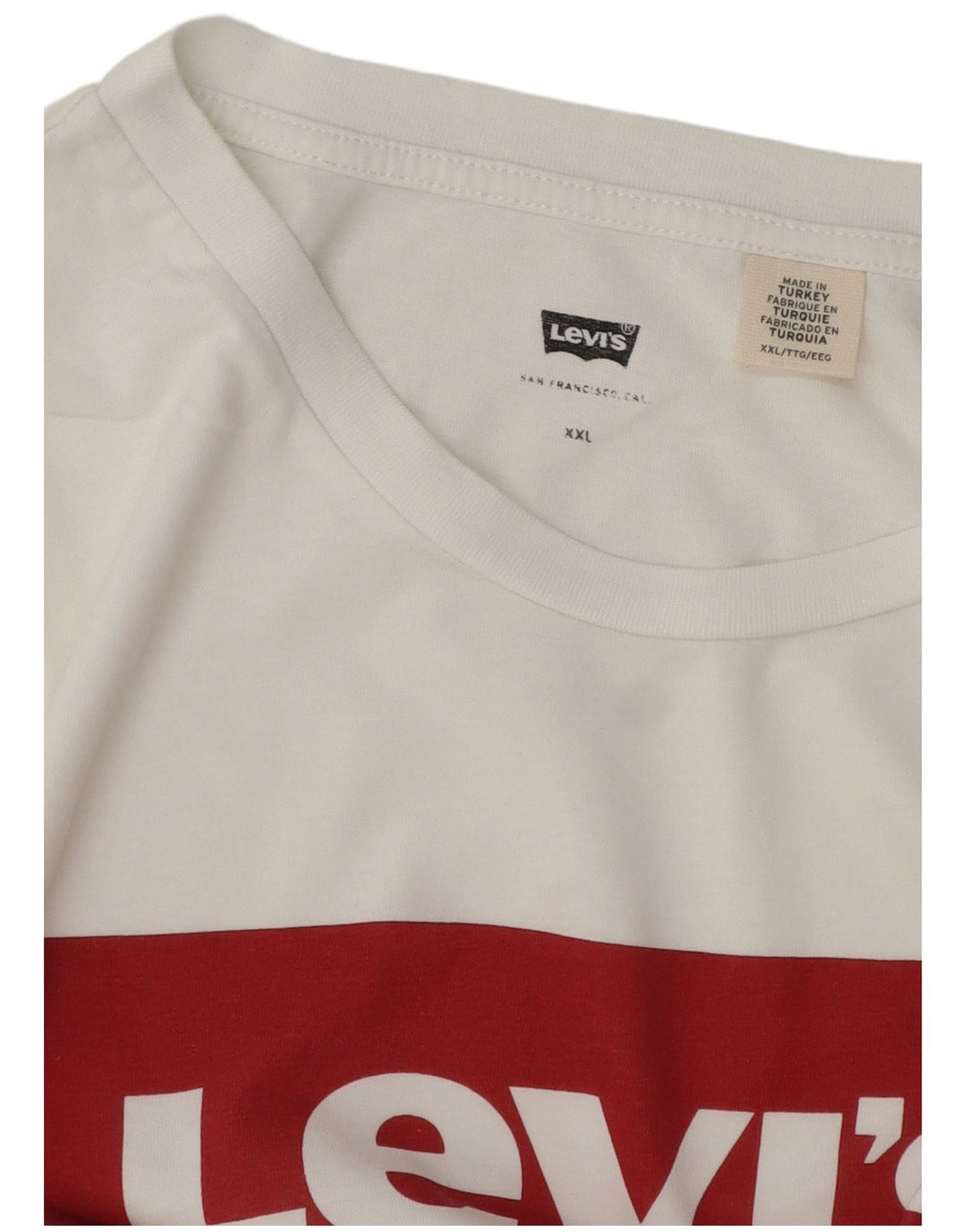 Levi's muška majica kratkih rukava s grafičkim motivima 2XL bijela