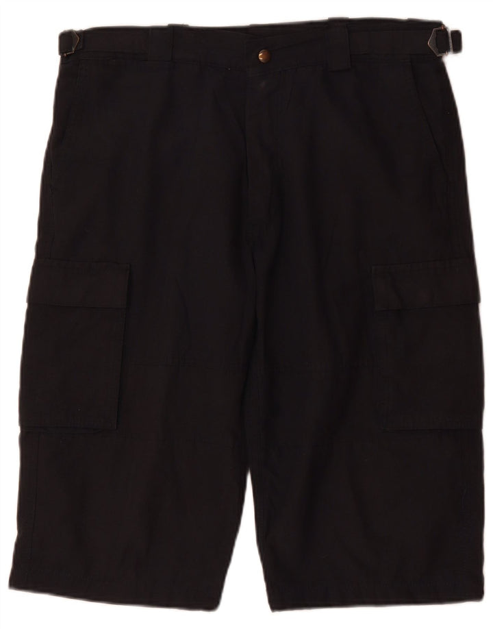 VINTAGE muške kargo kratke hlače W36 velike tamnoplave