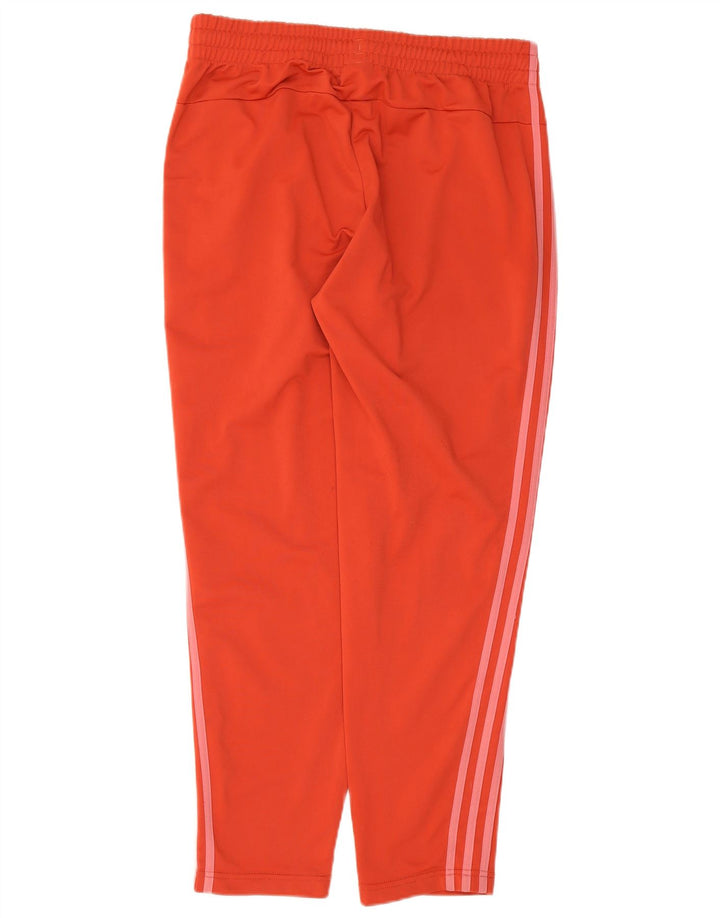 Adidas ženske hlače za trenirku UK 16/18 veliki crveni poliester