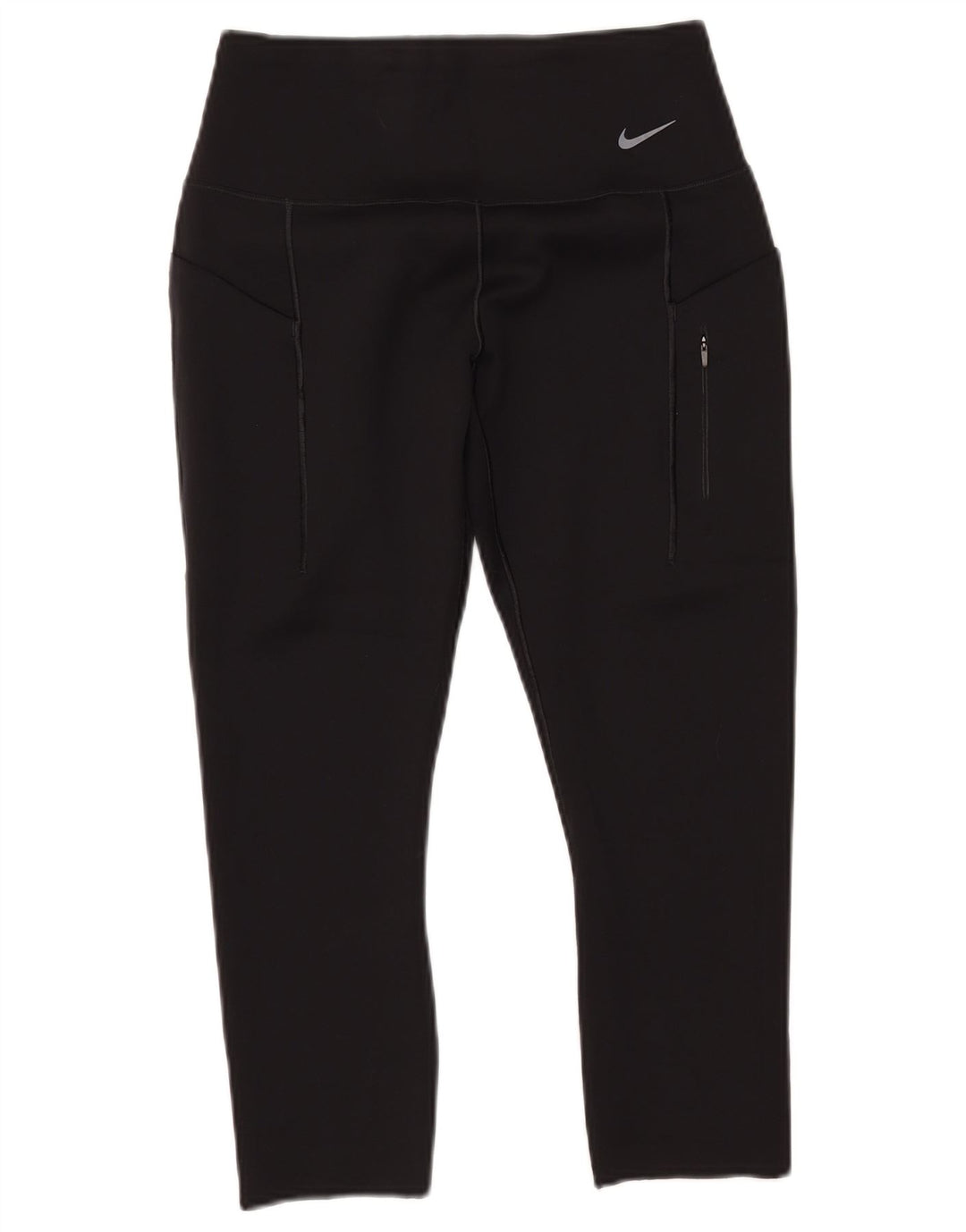 NIKE ženske Dri Fit Capri tajice UK 12 srednje crne