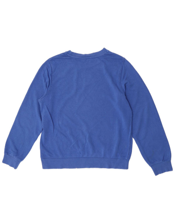 Marks & Spencer ženski džemper UK 12 Srednje plavi pamuk