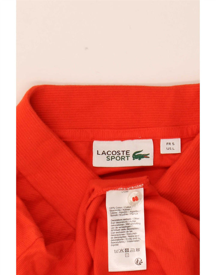 Lacoste muška polo majica veličine 5 velika narančasta pamuk