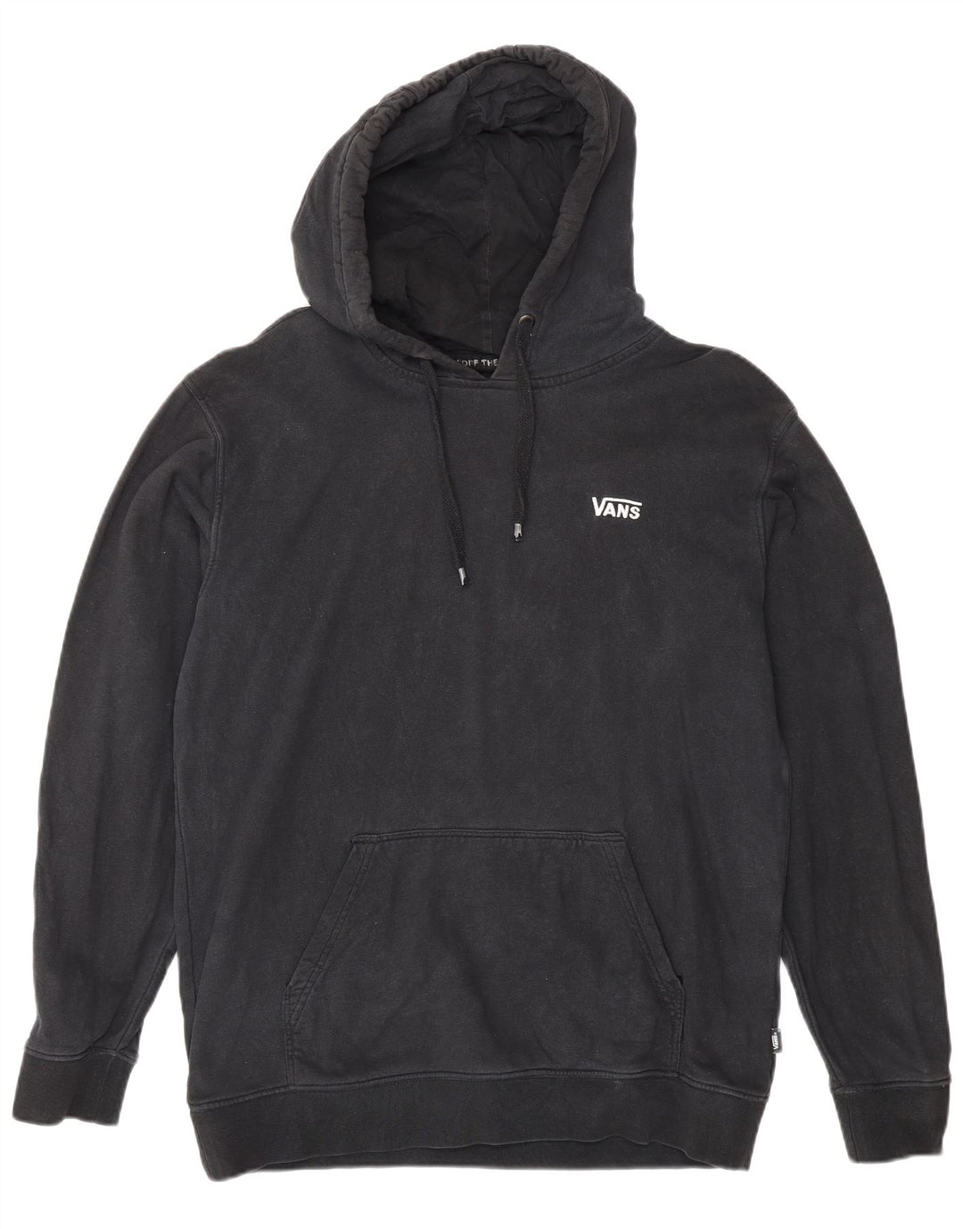 Vans muška majica s kapuljačom Srednje crni pamuk