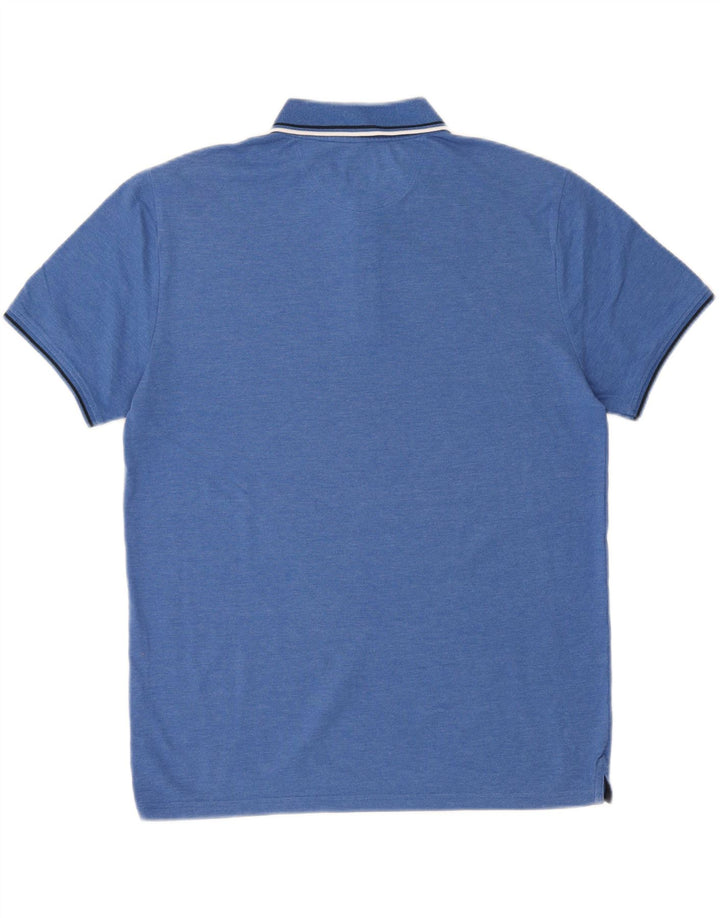 CHAMPION Mens Polo Shirt Large Blue Vintage Champion and Second-Hand Champion from Messina Hembry 