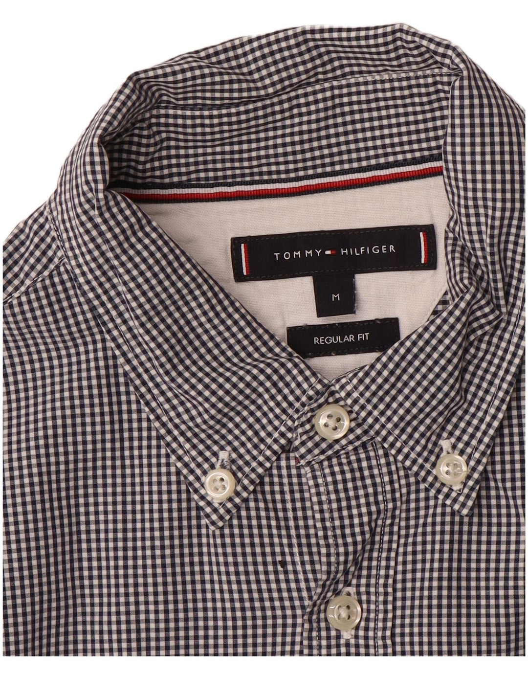 Tommy Hilfiger muška košulja standardnog kroja srednje crne boje gingham
