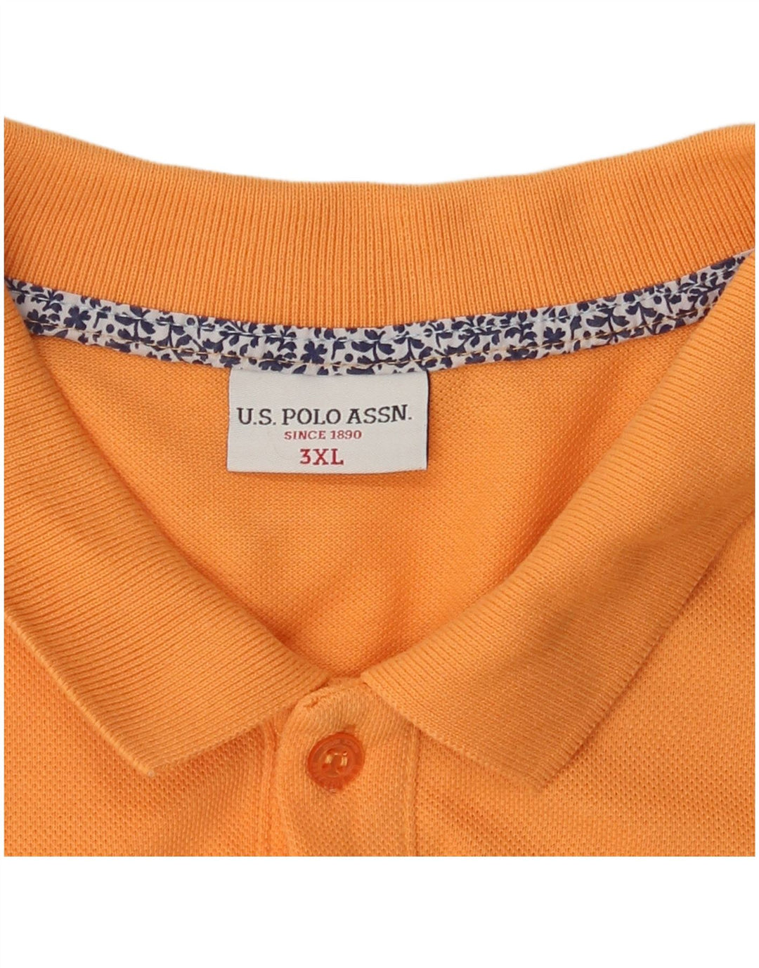 U.S. Polo Assn. Muška košulja 3XL narančasta