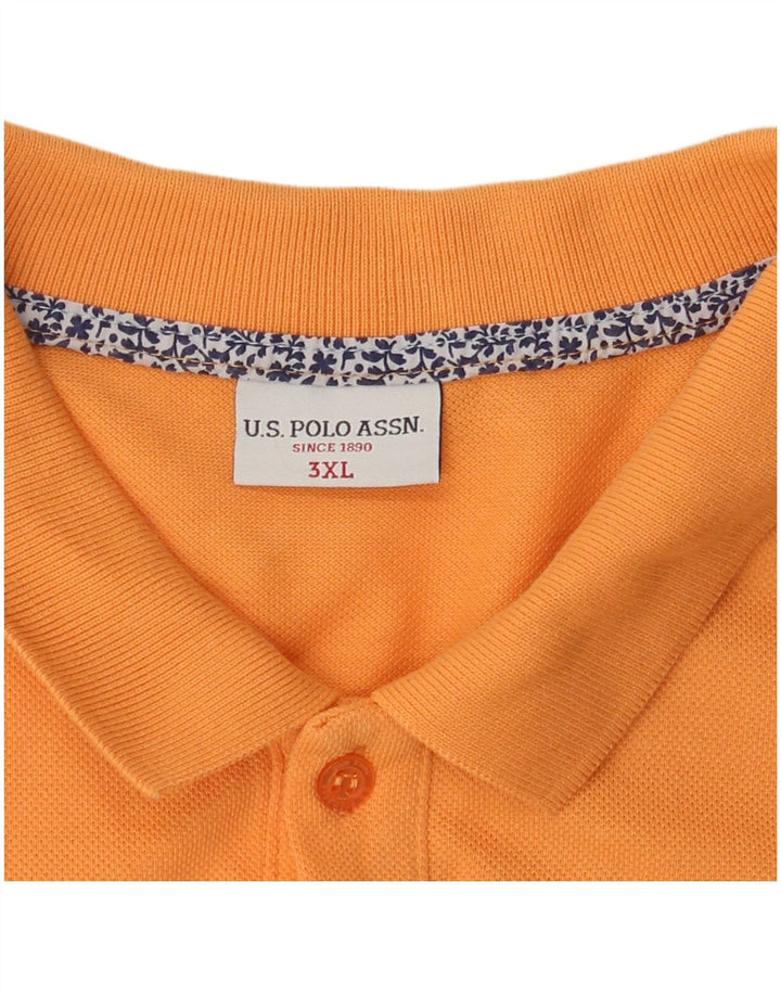 U.S. Polo Assn. Muška košulja 3XL narančasta