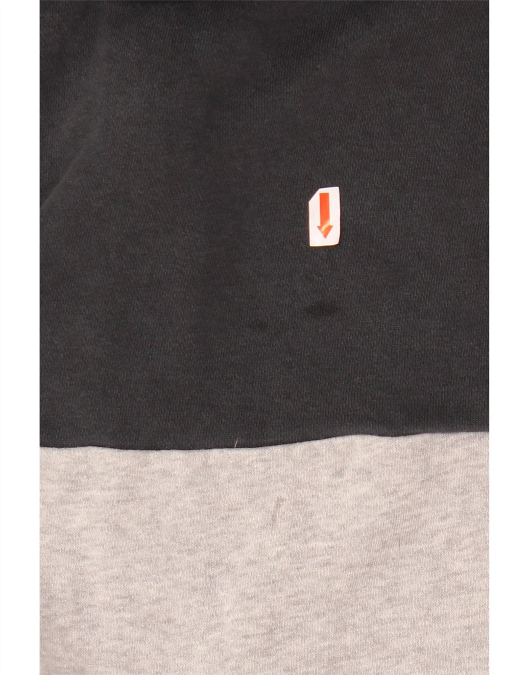 ADIDAS pulover s kapuljačom na patentni zatvarač za dječake 11-12 godina, crni pamuk u boji