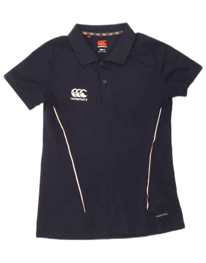 Canterbury ženska polo majica UK 8 mala tamnoplava poliester