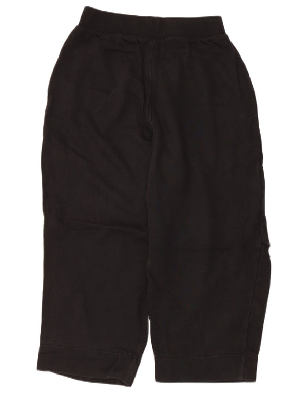 Cos ženske kapri trenirke hlače UK 10 male crne pamučne