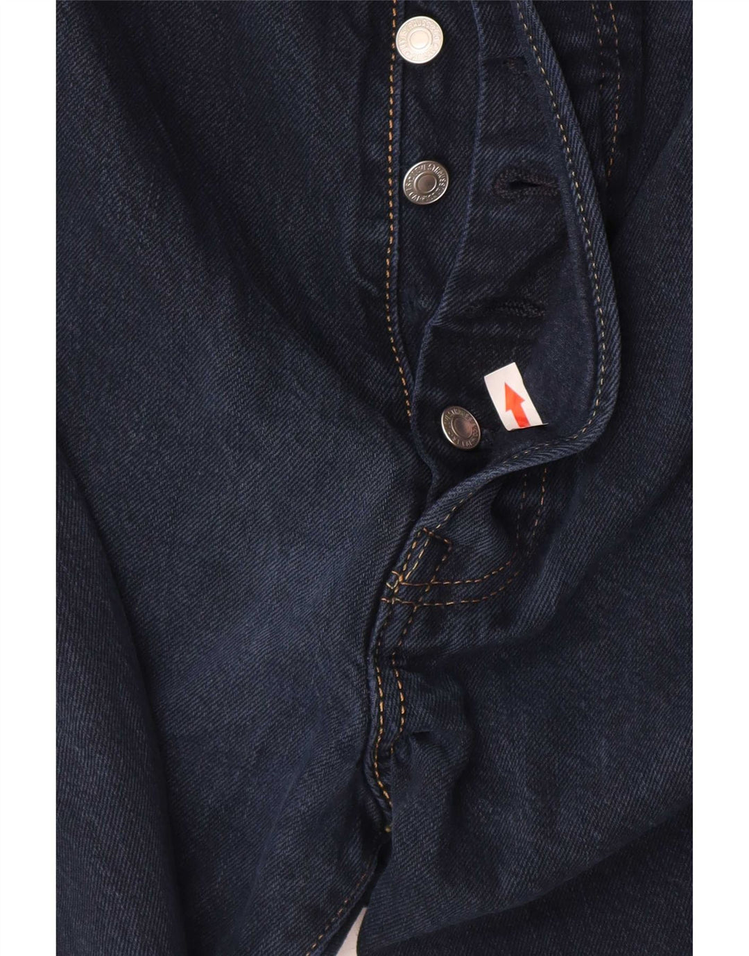 Levi's muške 501 ravne traperice W42 L32 tamnoplave