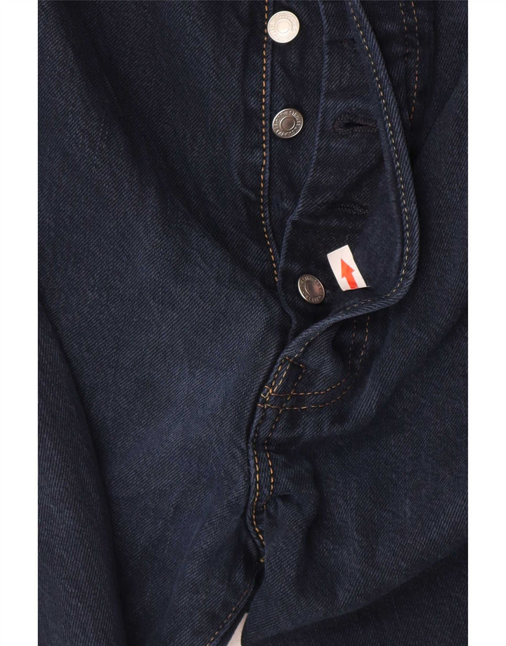 Levi's muške 501 ravne traperice W42 L32 tamnoplave