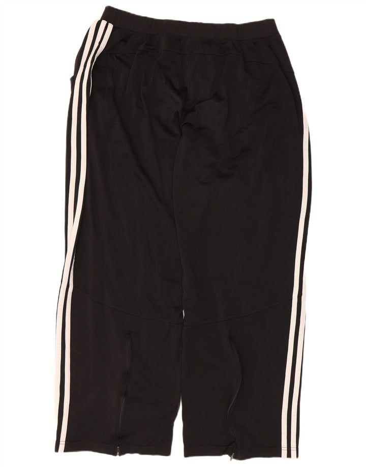 Adidas muške trenirke XL crne poliesterske hlače