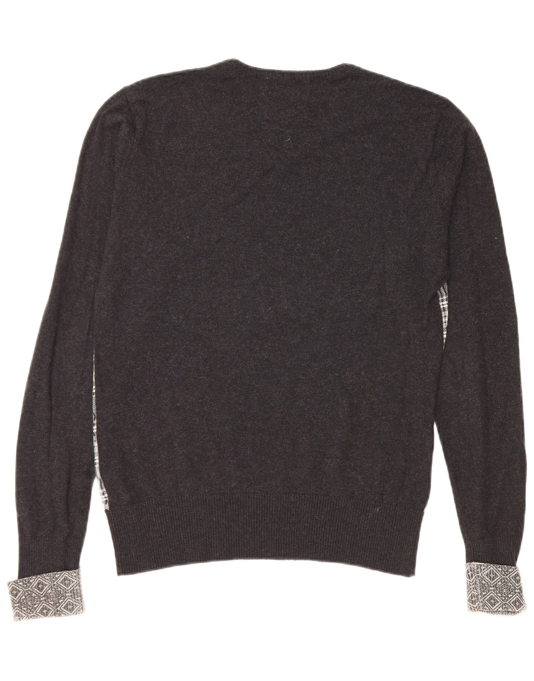 GUESS BY MARCIANO Ženski džemper s V-izrezom UK 10 Mali crni karirani