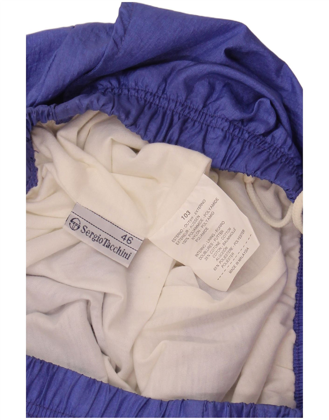 SERGIO TACCHINI Muška trenirka Hlače Joggers IT 46 Mali plavi najlon