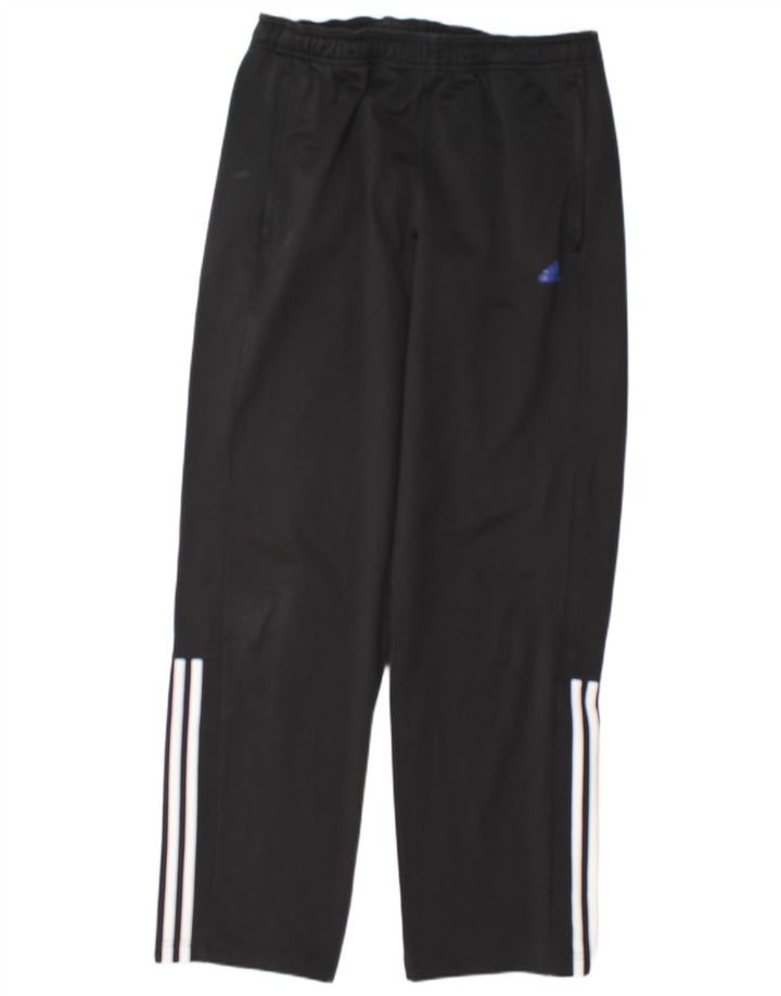 Adidas muške trenirke srednje crne poliesterske hlače