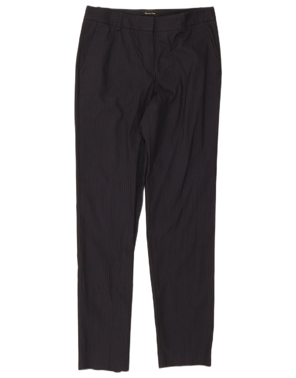 Massimo Dutti ženske odijelne hlače EU 36 XS W26 L29 mornarsko plave pruge