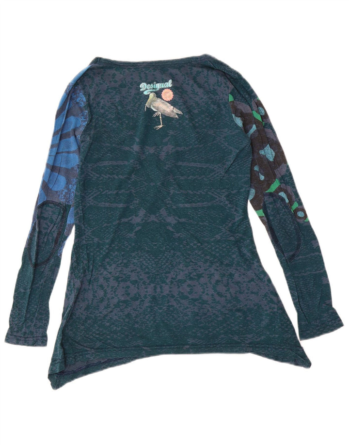Desigual gornji dio ženske bluze UK 10 Small Multicolored Floral Viskoza