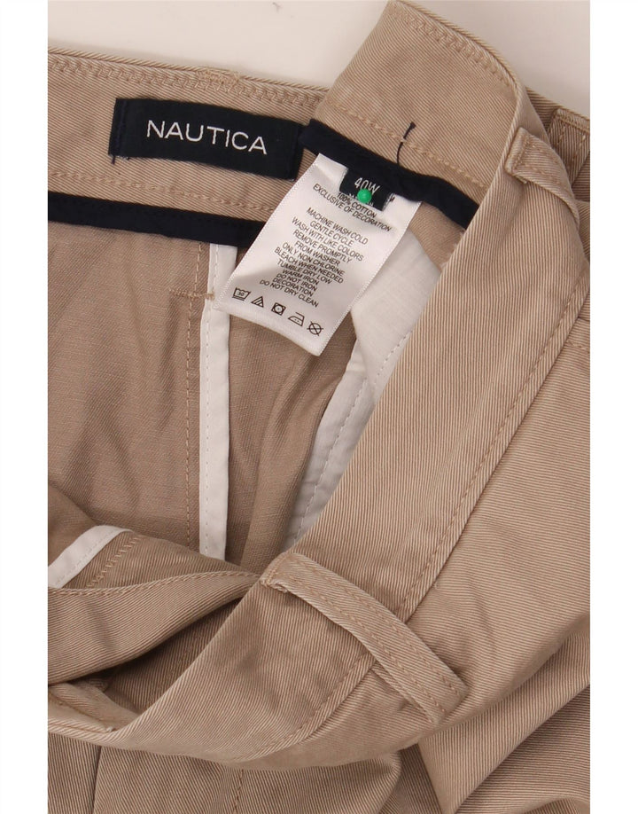 NAUTICA Muške kratke hlače Chino W40 XL, bež pamuk