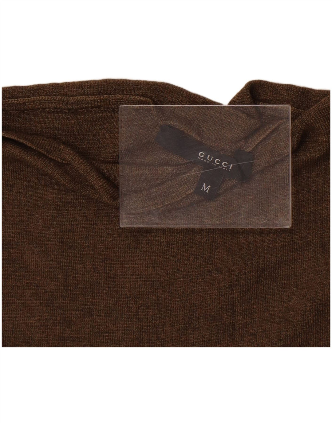 Gucci ženska duga haljina UK 12 srednje smeđa kašmir