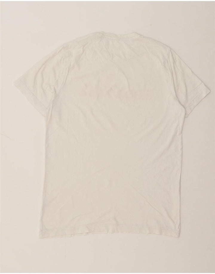 REEBOK Mens Graphic T-Shirt Top Large White Vintage Reebok and Second-Hand Reebok from Messina Hembry 