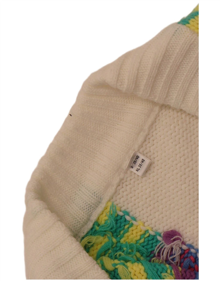 Vintage ženski kardigan džemper EU 38/40 srednje višebojne geometrije