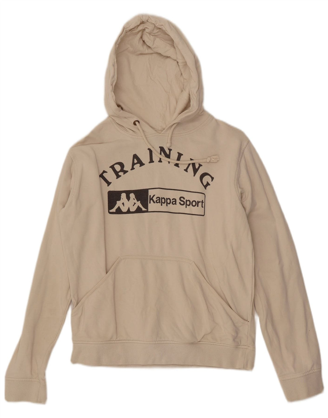 KAPPA Ženska majica s kapuljačom s kapuljačom za treniranje UK 14 srednje boje Pamuk