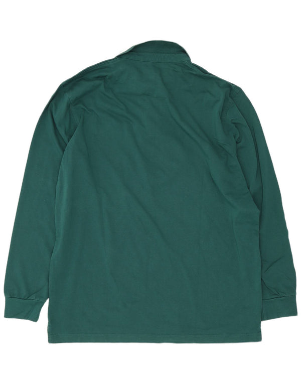 Harmont & Blaine muška polo majica dugih rukava standardnog kroja 3XL zeleni pamuk