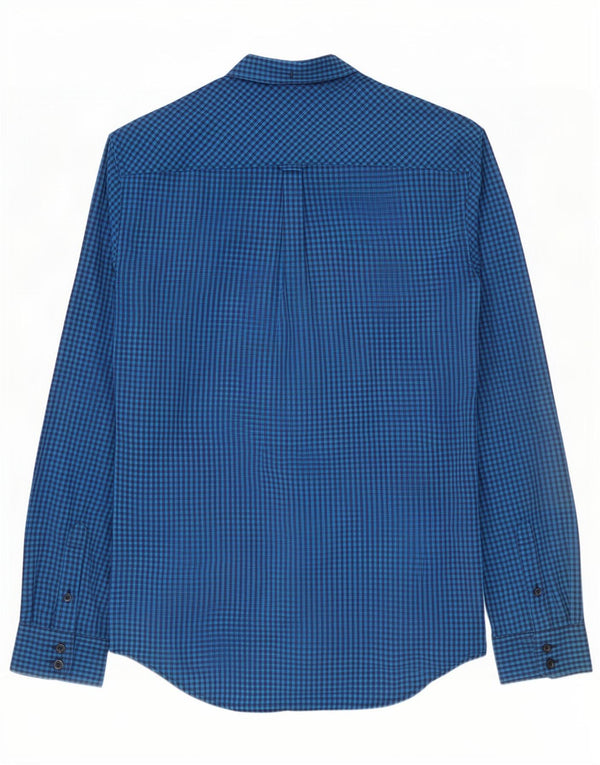 Ben Sherman muška košulja Mala plava gingham pamuk