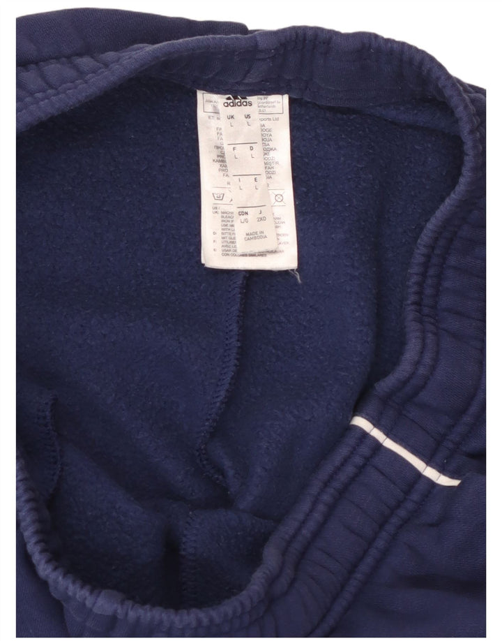 ADIDAS Muška trenirka Hlače Joggers Large tamnoplavi pamuk