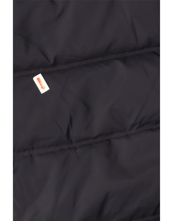 TOMMY HILFIGER Ženski podstavljeni kaput s kapuljačom UK 10 Mali tamnoplavi poliester