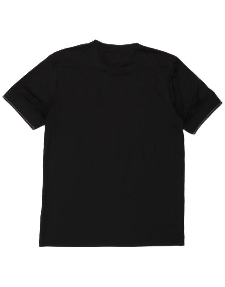 Nike Dri Fit majica kratkih rukava srednji crni poliester