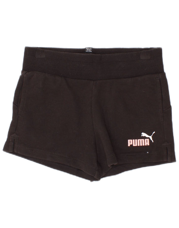 Puma kratke sportske hlače za djevojčice 9-10 godina crne