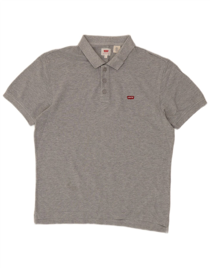 LEVI'S muška polo majica mala siva pamuk