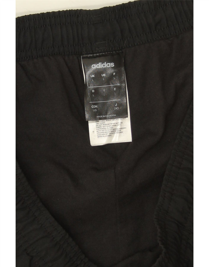 Adidas muška trenirka hlače Joggers veliki crni poliester