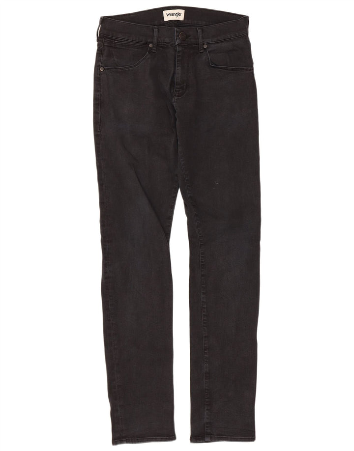 Wrangler ženske uske traperice Larston W28 L32 crne