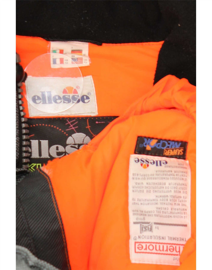 Ellesse muška široka skijaška jakna IT 50 Large Black Colourblock