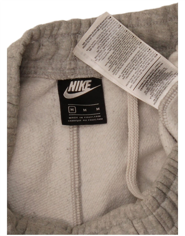 Nike Ženske grafičke trenirke Hlače Joggers UK 12 srednje sivi pamuk