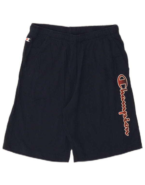 Champion Boys Graphic Sport Shorts 13-14 Years XL tamnoplavi pamuk